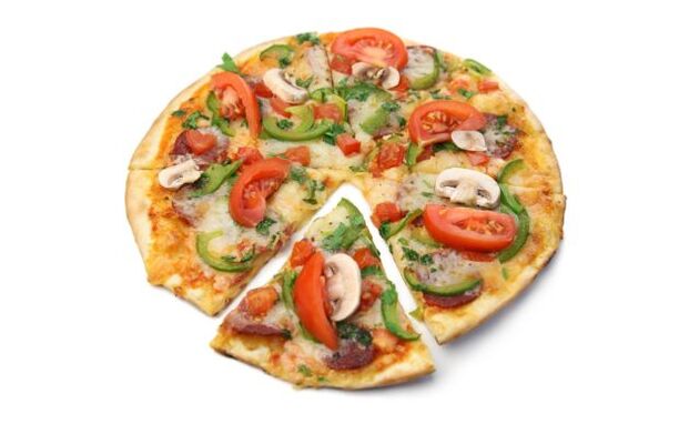 在家减肥的节食披萨